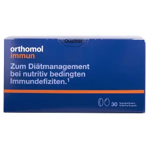 Ортомол Іммун (Orthomol Immun) вітамінний комплекс для підвищення імунітету капсули + таблетки на курс прийому 30 днів Ортомол Іммун (Orthomol Immun) вітамінний комплекс для підвищення імунітету капсули + таблетки на курс прийому 30 днів
