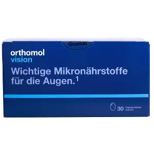 Ортомол Віжн (Orthomol Vision) вітамінний комплекс для поліпшення зору на курс прийому 30 днів NEW Ортомол Віжн (Orthomol Vision) вітамінний комплекс для поліпшення зору на курс прийому 30 днів NEW
