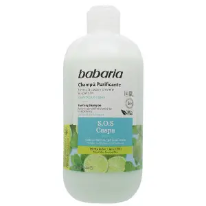 Шампунь-очищающий для волос BABARIA (Бабария) SOS против перхоти 500 мл Шампунь-очищающий для волос BABARIA (Бабария) SOS против перхоти 500 мл