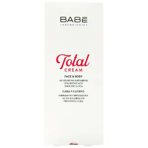 Крем для обличчя і тіла BABE LABORATORIOS (Бабе Лабораторіос) Total (Тотал) універсальний і мультифункціональний 60 мл Крем для обличчя і тіла BABE LABORATORIOS (Бабе Лабораторіос) Total (Тотал) універсальний і мультифункціональний 60 мл