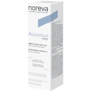 Крем для обличчя NOREVA (Норева) Aquareva 24h (Акварева) зволожуючий, насичений 40 мл Крем для обличчя NOREVA (Норева) Aquareva 24h (Акварева) зволожуючий, насичений 40 мл