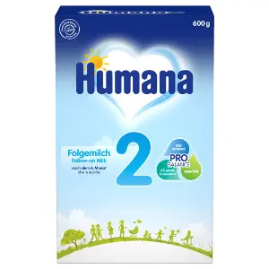 Суміш суха молочна HUMANA (Хумана) 2 з пребіотиком галактоолігосахаридами для дітей від 6 до 12 місяців 600 г NEW Суміш суха молочна HUMANA (Хумана) 2 з пребіотиком галактоолігосахаридами для дітей від 6 до 12 місяців 600 г NEW