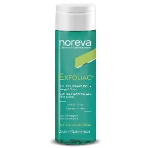 Гель для обличчя та тіла NOREVA (Норева) Exfoliac (Ексфоліак) очищаючий для чутливої проблемної шкіри 200 мл Гель для обличчя та тіла NOREVA (Норева) Exfoliac (Ексфоліак) очищаючий для чутливої проблемної шкіри 200 мл