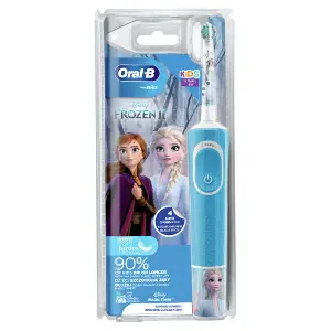 Зубна щітка ORAL-B (Орал-бі) тип 3710 D100.413.2K електрична дитяча з 3-х років FrozenII Зубна щітка ORAL-B (Орал-бі) тип 3710 D100.413.2K електрична дитяча з 3-х років FrozenII