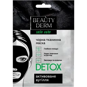 Маска для лица Beauty Derm (Бьюти дерм) тканевая Detox 25 мл Маска для лица Beauty Derm (Бьюти дерм) тканевая Detox 25 мл