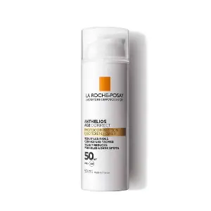 Крем сонцезахисний La Roche-Posay (Ля Рош-Позе) Антеліос Корект антивіковий для чутливої шкіри обличчя проти зморшок та пігментації SPF50+ 50 мл Крем сонцезахисний La Roche-Posay (Ля Рош-Позе) Антеліос Корект антивіковий для чутливої шкіри обличчя проти зморшок та пігментації SPF50+ 50 мл