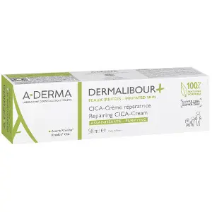 Цика-крем для лица A-DERMA (А-Дерма) Дермалибур+ восстанавливающий 50 мл Цика-крем для лица A-DERMA (А-Дерма) Дермалибур+ восстанавливающий 50 мл
