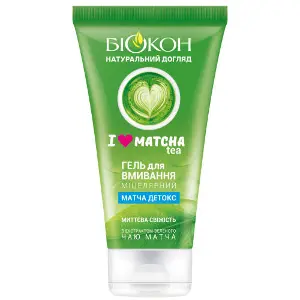 Гель для умывания БИОКОН I Love Matcha Tea мицеллярный 165 мл Гель для умывания БИОКОН I Love Matcha Tea мицеллярный 165 мл