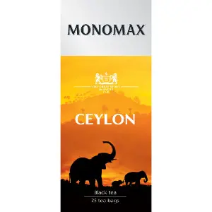 Чай чорний MONOMAX (Мономах) Ceylon цейлонський в фільтр-пакетах по 1,5 г 25 шт Чай чорний MONOMAX (Мономах) Ceylon цейлонський в фільтр-пакетах по 1,5 г 25 шт