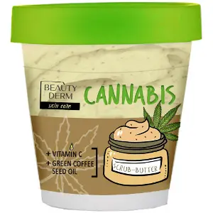 Скраб-баттер для тіла Beauty Derm (Бьюті дерм) Cannabis 250 г Скраб-баттер для тіла Beauty Derm (Бьюті дерм) Cannabis 250 г