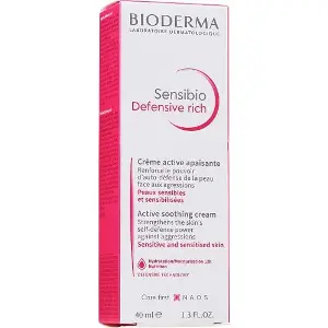 Крем для лица BIODERMA (Биодерма) Сансибио Defensive Rich насыщенный 40 мл Крем для лица BIODERMA (Биодерма) Сансибио Defensive Rich насыщенный 40 мл