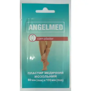 Пластырь медицинский Angelmed (АнгелМед) мозольный салипод размер 6 см х 10 см 1 шт Пластырь медицинский Angelmed (АнгелМед) мозольный салипод размер 6 см х 10 см 1 шт