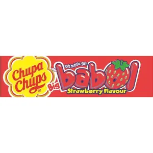 Резинка жевательная CHUPA CHUPS (Чупа Чупс) Клубника big babol 27,6 г Резинка жевательная CHUPA CHUPS (Чупа Чупс) Клубника big babol 27,6 г