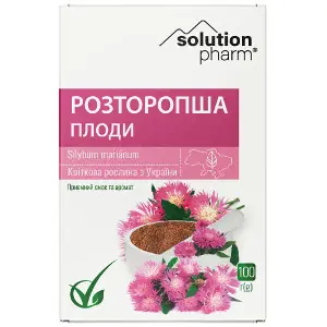 Розторопші плоди пачка 100 г Solution Pharm Розторопші плоди пачка 100 г Solution Pharm