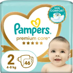 Підгузки для дітей PAMPERS Premium Care (Памперс Преміум) Mini (міні) 2 від 4 до 8 кг 46 шт Підгузки для дітей PAMPERS Premium Care (Памперс Преміум) Mini (міні) 2 від 4 до 8 кг 46 шт