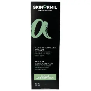 Флюїд для обличчя SKINORMIL (Скінорміл) Анти-акне глобальний від вугрів 30 мл Флюїд для обличчя SKINORMIL (Скінорміл) Анти-акне глобальний від вугрів 30 мл