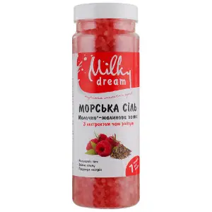 Соль морская MILKY DREAM (Милки Дрим) Молочно-малиновая ванна 700 г Соль морская MILKY DREAM (Милки Дрим) Молочно-малиновая ванна 700 г
