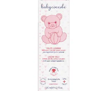 Присипка рідка BABYCOCCOLE (Бейбікоколе) Liquid Talc з кукурузним крохмалом 125 мл Присипка рідка BABYCOCCOLE (Бейбікоколе) Liquid Talc з кукурузним крохмалом 125 мл