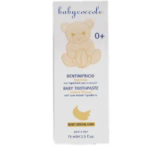 Зубна паста для дітей BABYCOCCOLE (Бейбікоколе) з вітамінами і кальцієм банан 75 мл Зубна паста для дітей BABYCOCCOLE (Бейбікоколе) з вітамінами і кальцієм банан 75 мл