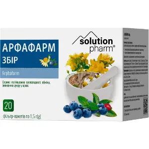 АрфаФарм збір в фільтр-пакетах по 1,5 г 20 шт Solution Pharm АрфаФарм збір в фільтр-пакетах по 1,5 г 20 шт Solution Pharm