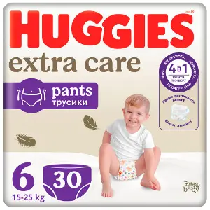 Підгузки-трусики для дітей HUGGIES (Хагіс) Pants (Пентс) 6 Elite Soft/Extra Care Mega від 15 до 25 кг 30 шт Підгузки-трусики для дітей HUGGIES (Хагіс) Pants (Пентс) 6 Elite Soft/Extra Care Mega від 15 до 25 кг 30 шт