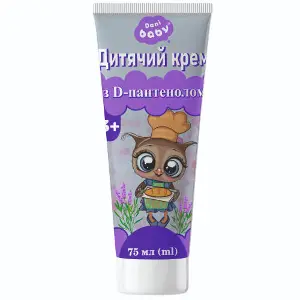 Крем дитячий DANI BABY (Дані Бебі) з пантенолом 3+ 75 мл Крем дитячий DANI BABY (Дані Бебі) з пантенолом 3+ 75 мл