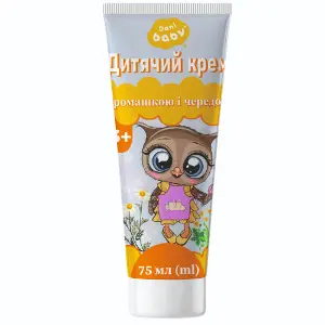 Крем дитячий DANI BABY (Дані Бебі) з ромашкою та чередою 3+ 75 мл Крем дитячий DANI BABY (Дані Бебі) з ромашкою та чередою 3+ 75 мл
