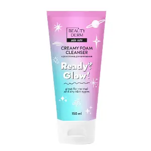 Крем-пінка для вмивання Beauty Derm (Бьюті дерм) Ready Glow! 150 мл Крем-пінка для вмивання Beauty Derm (Бьюті дерм) Ready Glow! 150 мл