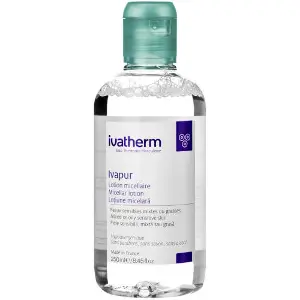Лосьйон для обличчя IVATHERM (Иватерм) Ivapur міцелярнийй для комбінованої та жирної шкіри 250 мл Лосьйон для обличчя IVATHERM (Иватерм) Ivapur міцелярнийй для комбінованої та жирної шкіри 250 мл