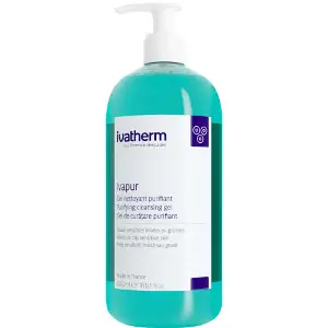 Гель-пінка для обличчя IVATHERM (Иватерм) Ivapur очищуюча для комбінованої та жирної чутливої шкіри 500 мл Гель-пінка для обличчя IVATHERM (Иватерм) Ivapur очищуюча для комбінованої та жирної чутливої шкіри 500 мл