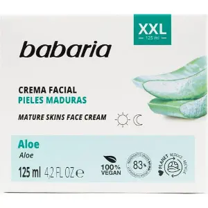 Крем для обличчя BABARIA (Бабарія) з алоє XXL 125 мл Крем для обличчя BABARIA (Бабарія) з алоє XXL 125 мл