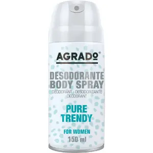 Дезодорант спрей AGRADO (Аградо) Pure Trendy для женщин 150 мл Дезодорант спрей AGRADO (Аградо) Pure Trendy для женщин 150 мл