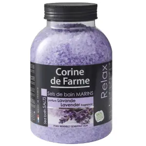 Соль морская для ванн CORINE DE FARME (Корин де Фарм) Лаванда 1,3 кг Соль морская для ванн CORINE DE FARME (Корин де Фарм) Лаванда 1,3 кг