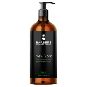 Шампунь для мужчин BARBERS (Барберс) New York тонизирующий 1000 мл Шампунь для мужчин BARBERS (Барберс) New York тонизирующий 1000 мл