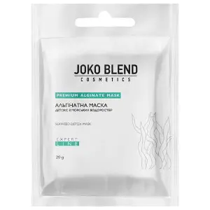 Маска для лица JOKO BLEND (Джоко Бленд) Детокс альгинатная с морскими водорослями 20 г Маска для лица JOKO BLEND (Джоко Бленд) Детокс альгинатная с морскими водорослями 20 г