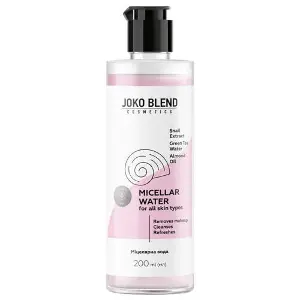 Вода міцелярна JOKO BLEND (Джоко Бленд) з екстрактом равлика 200 мл Вода міцелярна JOKO BLEND (Джоко Бленд) з екстрактом равлика 200 мл