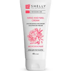 Крем для рук та нігтів SHELLY (Шелі) з колагеном, еластином і екстрактом півонії 45 мл Крем для рук та нігтів SHELLY (Шелі) з колагеном, еластином і екстрактом півонії 45 мл
