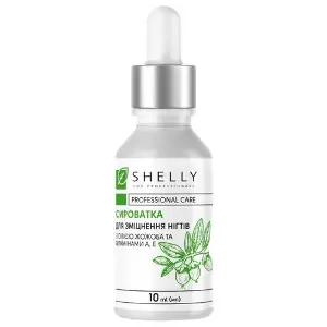 Сыворотка для ногтей SHELLY (Шели) укрепляющая с маслом жожоба и витаминами А, Е 10 мл Сыворотка для ногтей SHELLY (Шели) укрепляющая с маслом жожоба и витаминами А, Е 10 мл