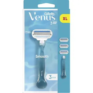Бритва GILLETTE (Жіллет) Venus (Венус) Smooth (Смуз) з 3 змінними касетами Бритва GILLETTE (Жіллет) Venus (Венус) Smooth (Смуз) з 3 змінними касетами