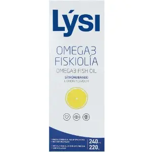 Омега-3 (риб'ячий жир) LYSI (Лісі) зі смаком лимону флакон 240 мл Омега-3 (риб'ячий жир) LYSI (Лісі) зі смаком лимону флакон 240 мл