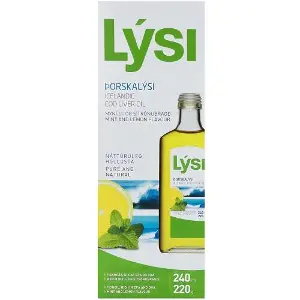 Омега-3 (рыбий жир) LYSI (Лиси) со вкусом лимона и мяты флакон 240 мл Омега-3 (рыбий жир) LYSI (Лиси) со вкусом лимона и мяты флакон 240 мл