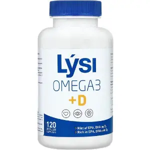 Омега-3 (риб'ячий жир) LYSI (Лісі) з вітаміном D капсули по 500 мг упаковка 120 шт Омега-3 (риб'ячий жир) LYSI (Лісі) з вітаміном D капсули по 500 мг упаковка 120 шт
