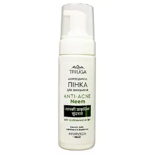 Пенка для умывания TRIUGA (Триюга) Anti-Acne аюрведическая для проблемной кожи Neem 200 мл Пенка для умывания TRIUGA (Триюга) Anti-Acne аюрведическая для проблемной кожи Neem 200 мл
