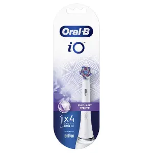 Насадка для електричної зубної щітки змінні ORAL-B (Орал-бі) IO Блискуче відбілювання 4 шт Насадка для електричної зубної щітки змінні ORAL-B (Орал-бі) IO Блискуче відбілювання 4 шт