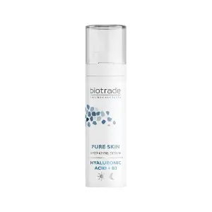 Сироватка для обличчя BIOTRADE Pure Skin (Біотрейд Пуе Скін) з гіалуроновою кислотою та ніацинамідом для інтенсивного зволоження шкіри 30 мл Сироватка для обличчя BIOTRADE Pure Skin (Біотрейд Пуе Скін) з гіалуроновою кислотою та ніацинамідом для інтенсивного зволоження шкіри 30 мл