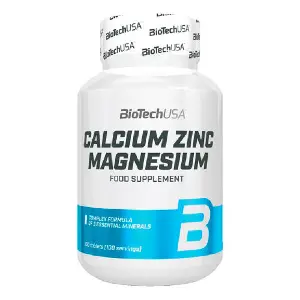 Вітаміни та мінерали BiotechUSA (Байотек) Calcium Zinc Magnesium в таблетках упаковка 100 шт Вітаміни та мінерали BiotechUSA (Байотек) Calcium Zinc Magnesium в таблетках упаковка 100 шт