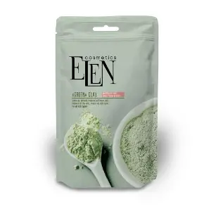 Глина зелена косметична ELEN COSMETICS (Елен косметикс) з ектрактом лопуха та арніки 40 г Глина зелена косметична ELEN COSMETICS (Елен косметикс) з ектрактом лопуха та арніки 40 г