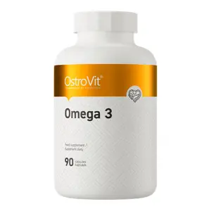 Омега 3 вітаміни та мінерали OSTROVIT (Островіт) Omega 3 в капсулах упаковка 90 шт Омега 3 вітаміни та мінерали OSTROVIT (Островіт) Omega 3 в капсулах упаковка 90 шт