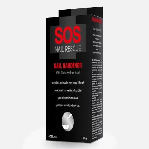 Зміцнювач нігтів SOS (Сос) із альфа-гідроксі кислотою 11 мл Зміцнювач нігтів SOS (Сос) із альфа-гідроксі кислотою 11 мл