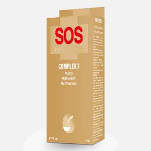 Комплекс 7 SOS (Сос) багатоцільовий засіб догляду за нігтями 11 мл Комплекс 7 SOS (Сос) багатоцільовий засіб догляду за нігтями 11 мл